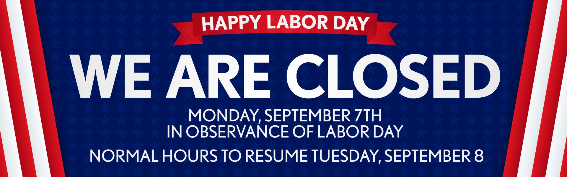 Closed Labor Day